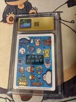 Snorlax Japanese 2023 Old Maid Graded CGC Pristine 10 Pokemon Playing Card - Image 2