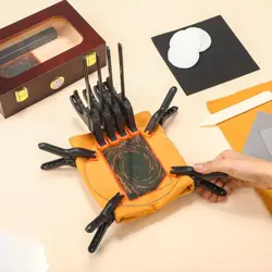 539 Pcs Card Flattening Tool Kit Trading Card Repair Accessory Grading Cleaning - Image 4