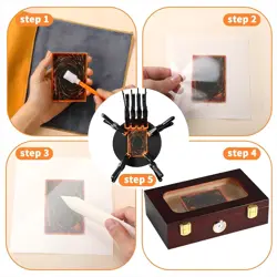 539 Pcs Card Flattening Tool Kit Trading Card Repair Accessory Grading Cleaning - Image 5