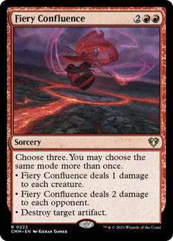 Fiery Confluence [Commander Masters] Foil Near Mint - Image 1