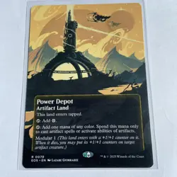 MTG Edge of Eternities - Power Depot(Extended Art) Rare 0079 NM - Image 1