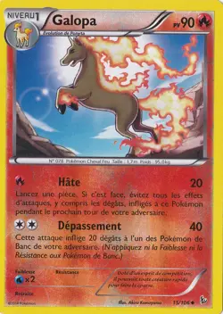Galopa Reverse - XY2:Etincelles - 15/106 - Carte Pokemon Francaise - Image 1