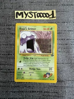 Carte Pokemon Koga’s Grimer 78/132 Gym Challenge Wizards English Occasion - Image 1