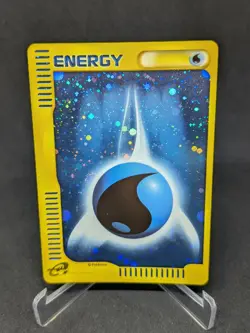 JAPANESE POKEMON CARD E-SERIE McDonald's - Water Energy - Image 1