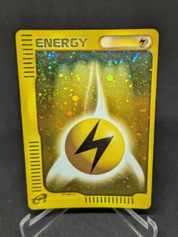 JAPANESE POKEMON CARD E-SERIE McDonald's - Lightning Energy - Image 1