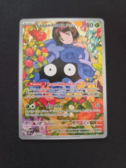 Carte Pokemon Saquedeneu D'Erika 218/217 Heros Transcendants ME2.5 FR - Image 1