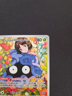 Carte Pokemon Saquedeneu D'Erika 218/217 Heros Transcendants ME2.5 FR - Image 3