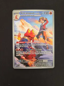 Carte Pokemon Volcaropod de Luth 222/217 AR Heros Transcendants ME2.5 ASC FR NM - Image 1