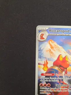 Carte Pokemon Volcaropod de Luth 222/217 AR Heros Transcendants ME2.5 ASC FR NM - Image 2