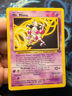 Mr. Mime 22/64 Jungle Unlimited - Rare - WOTC Pokemon Card HP - Image 4