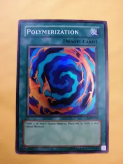 Polymerization LOB-059 Super Rare The Legend of Blue Eyes White Dragon Yu-Gi-Oh - Image 1