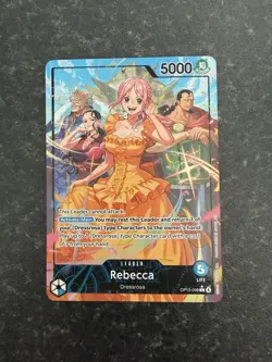 Rebecca - Alt Art Leader OP15-039 - English - One Piece Card Game - Image 1