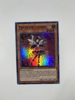Yugioh - Trickstar Lycoris (Super Rare) (1st Edition) - Konami Card - MP18-EN036 - Image 1