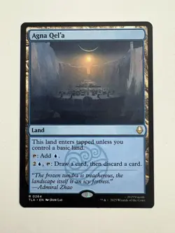 Agna Qel’a MTG Magic the Gathering Card NM Near Mint TLA - Image 1