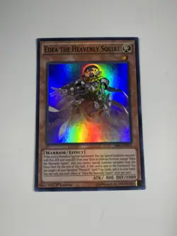 Edea The Heavenly Squire SR01-EN003 Super Rare UNL YuGiOh Card - Image 1