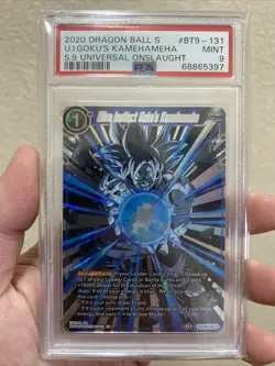 Dragon Ball Super Card Game Ultra Instinct Goku's Kamehameha PSA 9 MINT - Image 1