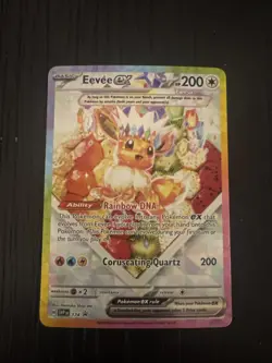 Eevee ex 174 Scarlet & Violet Promo Holo EX Pokemon TCG Card NM - Image 1