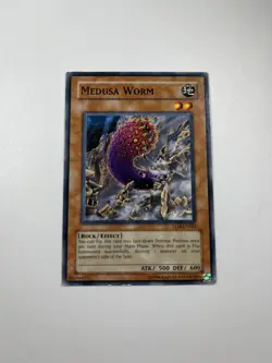 Medusa Worm - TLM-EN022 - Common - Unlimited Edition YuGiOh Card Konami 1996 - Image 3