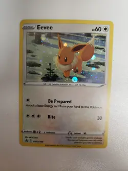Eevee SWSH190 SWSH: Sword & Shield Promo Cards Holo LP - Image 1