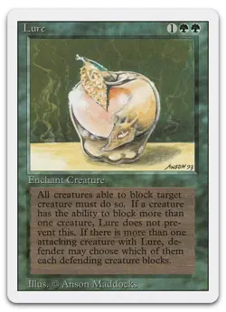 Lure (LP) Revised Edition 3ED Magic MTG - Image 1
