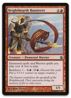 Brighthearth Banneret #88 (LP) Morningtide MOR Magic MTG - Image 1
