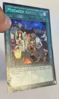 Mistaken Arrest - Secret Rare - CORE-EN065 - Yugioh MP - Image 3