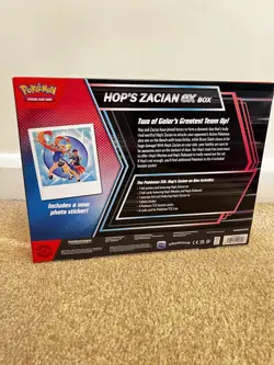 Pokemon TCG Journey Together - Hop’s Zacian Ex Collectors Box - In Hand📦 - Image 2