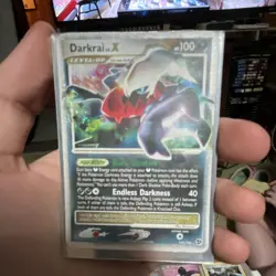 Pokemon Darkrai LV.X 104/106 Great Encounters Ultra Rare Holo Level Up 100 HP - Image 1