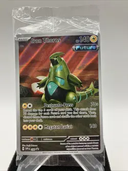 Iron Thorns 098 Pokemon TCG Scarlet & Violet Black Star Promo 2024 SEALED - Image 1