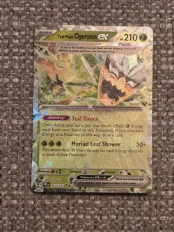 Teal Mask Ogerpon EX - 012/131 - Prismatic Evolutions - Near Mint / Mint - Image 1