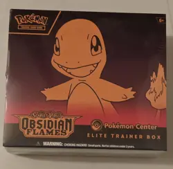 Obsidian Flames Pokemon Center Exclusive PC ETB Elite Trainer Box Sealed - Image 1