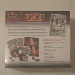 Obsidian Flames Pokemon Center Exclusive PC ETB Elite Trainer Box Sealed - Image 2