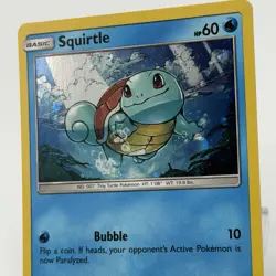 Squirtle - 33/214 - Pokemon SM Unbroken Bonds Promos Cosmos Holo NM - Image 1