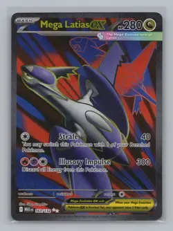 Mega Latias ex Holo 163/132 ME01: Mega Evolution Pokemon TCG NM Ultra Rare - Image 1