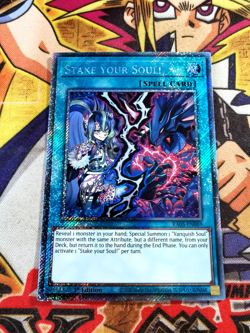 Stake your Soul! ra05-en069 (NEW) Starlight Rare Yu-Gi-Oh! - Image 1