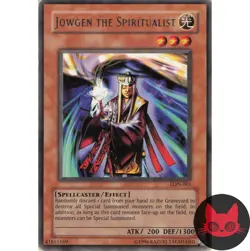 Yugioh Jowgen the Spiritualist LON-061 Rare MP - Image 1