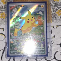 Pikachu 088 Sv: Scarlet & Violet Promo Cards Promo Holo HP70 Basic Saino - Image 1