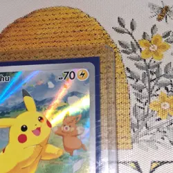 Pikachu 088 Sv: Scarlet & Violet Promo Cards Promo Holo HP70 Basic Saino - Image 3