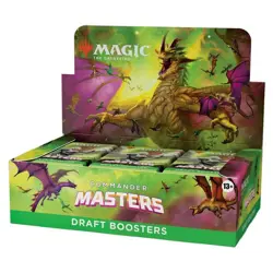 MTG Commander Masters Draft Booster Box English 24Packs Factory Sealed Magic CMM - Image 1