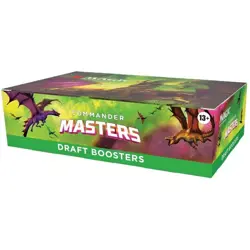 MTG Commander Masters Draft Booster Box English 24Packs Factory Sealed Magic CMM - Image 3