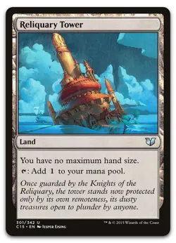 Reliquary Tower #301 (NM) Commander 2015 C15 Magic MTG - Image 1