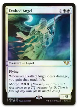 Exalted Angel #8 (Foil) (NM) From the Vault: Angels V15 Magic MTG - Image 1
