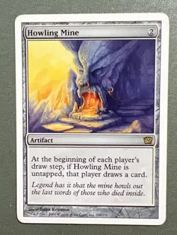 MTG - Howling Mine - 9th Edition - Rare - NM/LP - Magic the Gathering - Image 1