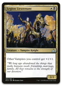 Legion Lieutenant #163 (LP) Rivals of Ixalan RIX Magic MTG - Image 1