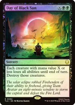 Day of Black Sun Foil Avatar: The Last Airbender NM MTG - Image 1