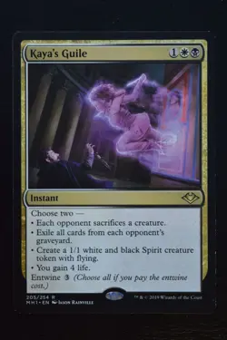 Magic The Gathering MTG KAYA'S GUILE Modern Horizons LP Lightly Played - Image 1