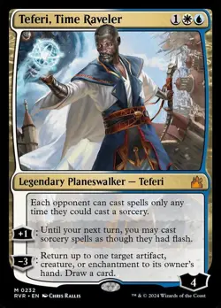 Teferi, Time Raveler MTG 232 NM Ravnica Remastered - Image 1