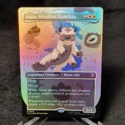MTG: Appa, Steadfast Guardian Borderless Foil Avatar Last Airbender English TCG - Image 1