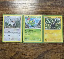 Pokemon McDonalds 2011 Promo Lot Pidove Maractus Blitzle MP (3 Cards) - Image 1