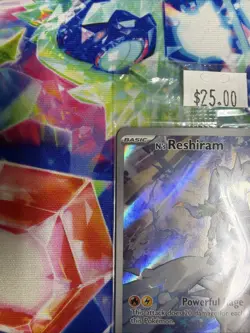 Pokemon N's Reshiram - (Journey Together Stamped) 167/159 Full Art SEALED - Image 5